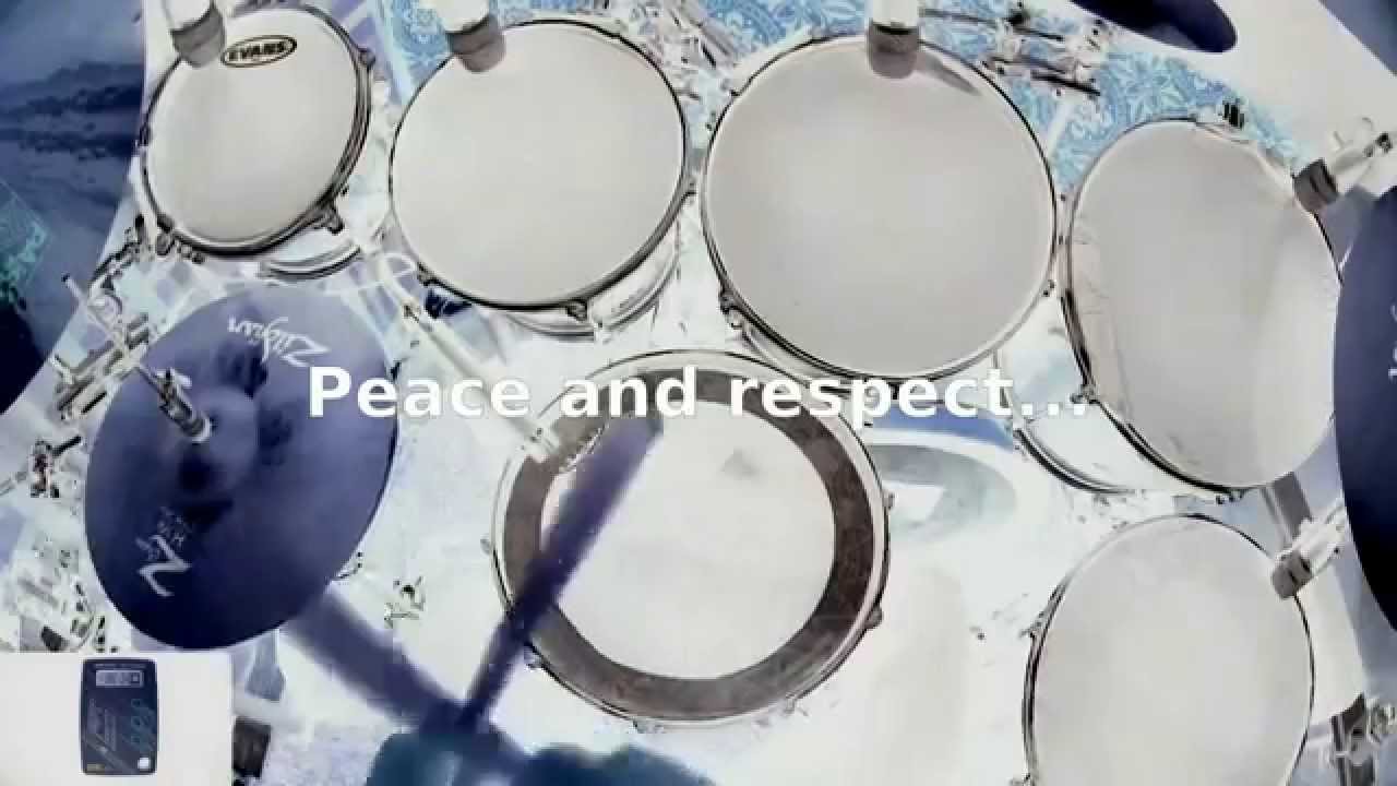 DRUM LESSONS MADE EASY- learn how to drive an 8th note rock pattern 1..