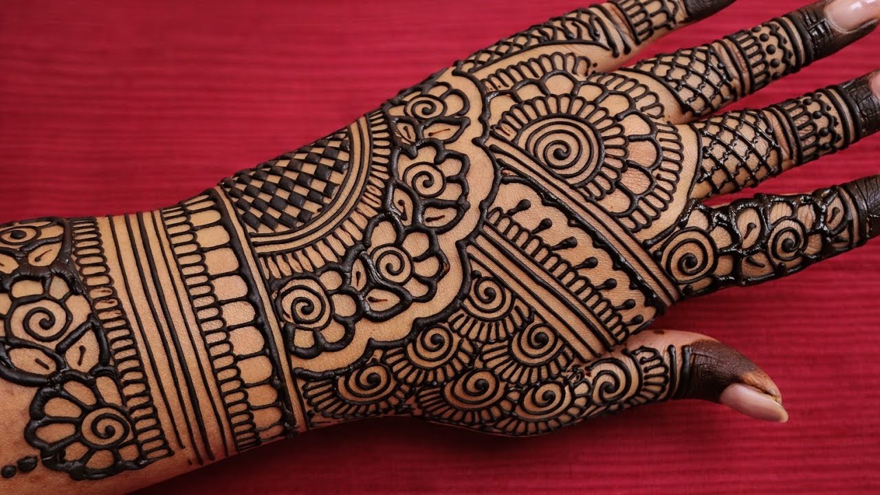 Beautiful & stylish back hand mehndi design| mehndi| mehendi| mehndi ka design| latest heena| Eid ❤️