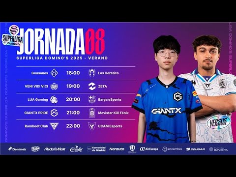 J8 - FASE REGULAR - SUPERLIGA DOMINO'S - VERANO 2025