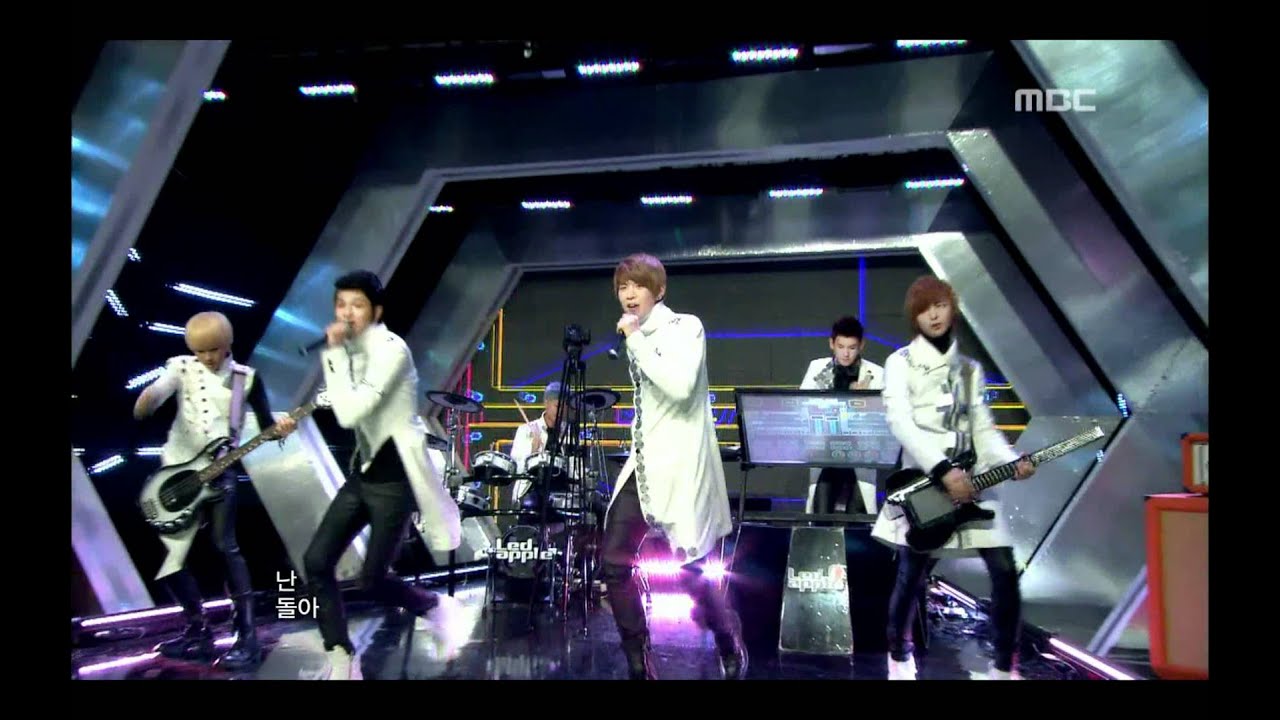 음악중심 - LED APPLE - Someone Met By Chance 레드 애플 - 어쩌다 마주친 Music Core 20111112
