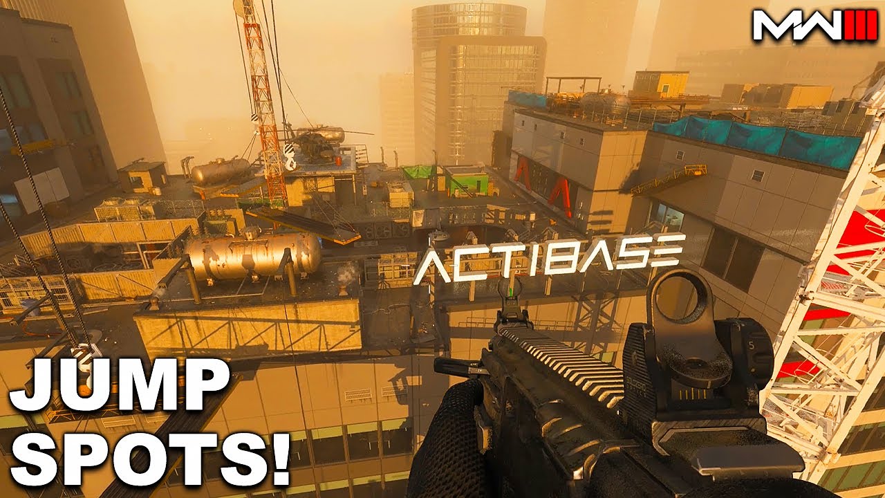 ALL HIGHRISE JUMP SPOTS IN COD MODERN WARFARE 3!