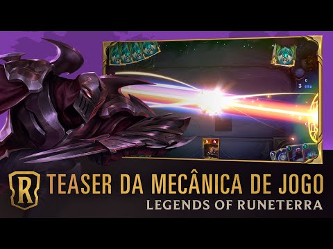 Legends of Runeterra - Novo teaser da mecânica de jogo | Prévia de 30 segundos