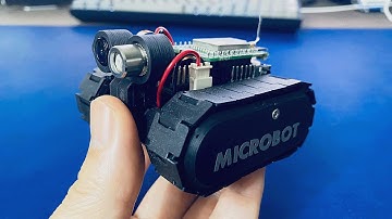 ESP32 MICROBOT #arduinorobot #esp32project  #fusion360 #3dprinting