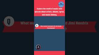 What musical instrument did Jimi Hendrix famously play? #shorts #ytshorts #musictrivia #funquiz