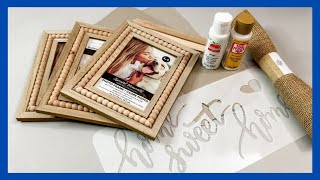 Farmhouse Decor DIY || Dollar Tree Frames || Just 1 Quick Craft