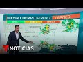 Pronostican mucha lluvia para Texas y el Sureste del país | Noticias Telemundo