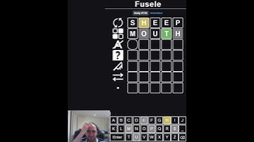 Fusele: Wordle but the rules keep changing (30 Jan 2025)  #variant #wordgames #puzzle #speedsolving