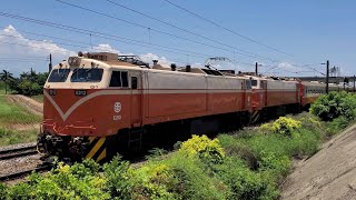 516次莒光號通過(E212+E235雙機)