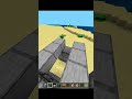 Useful Lava Door in Minecraft (Bumble Bee) #shorts
