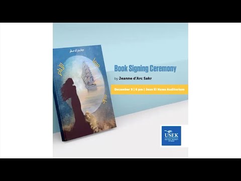 Book signing by Jeanne d’Arc Sakr