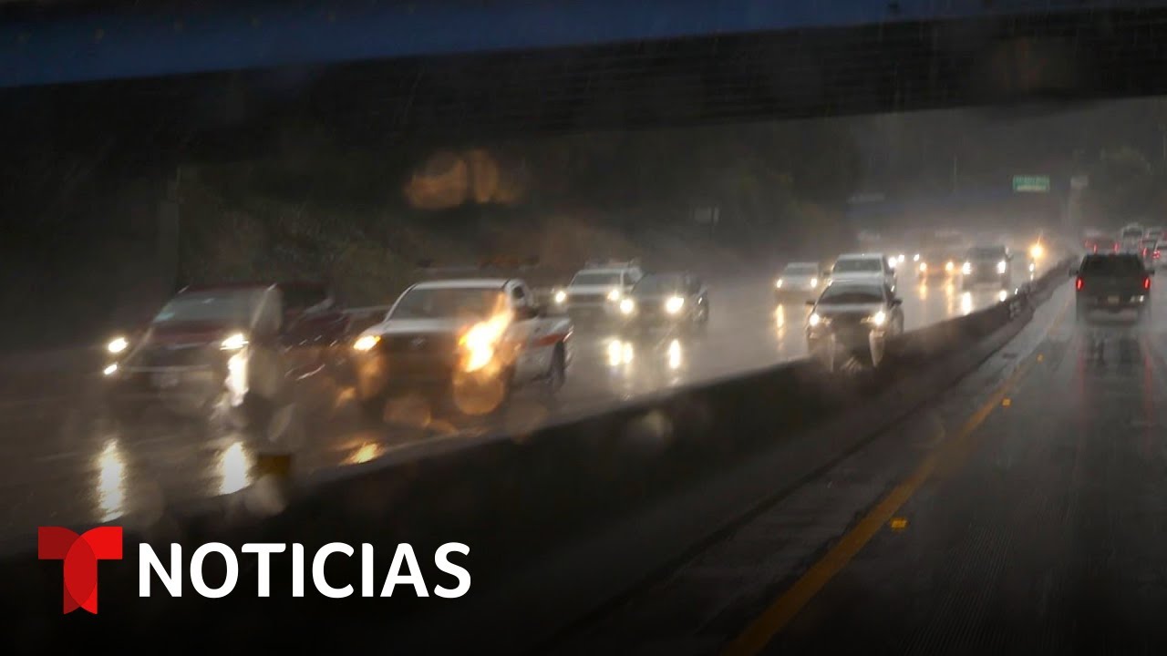 ⁣Millones esperan la Navidad bajo amenaza de inundaciones en California | Noticias Telemundo