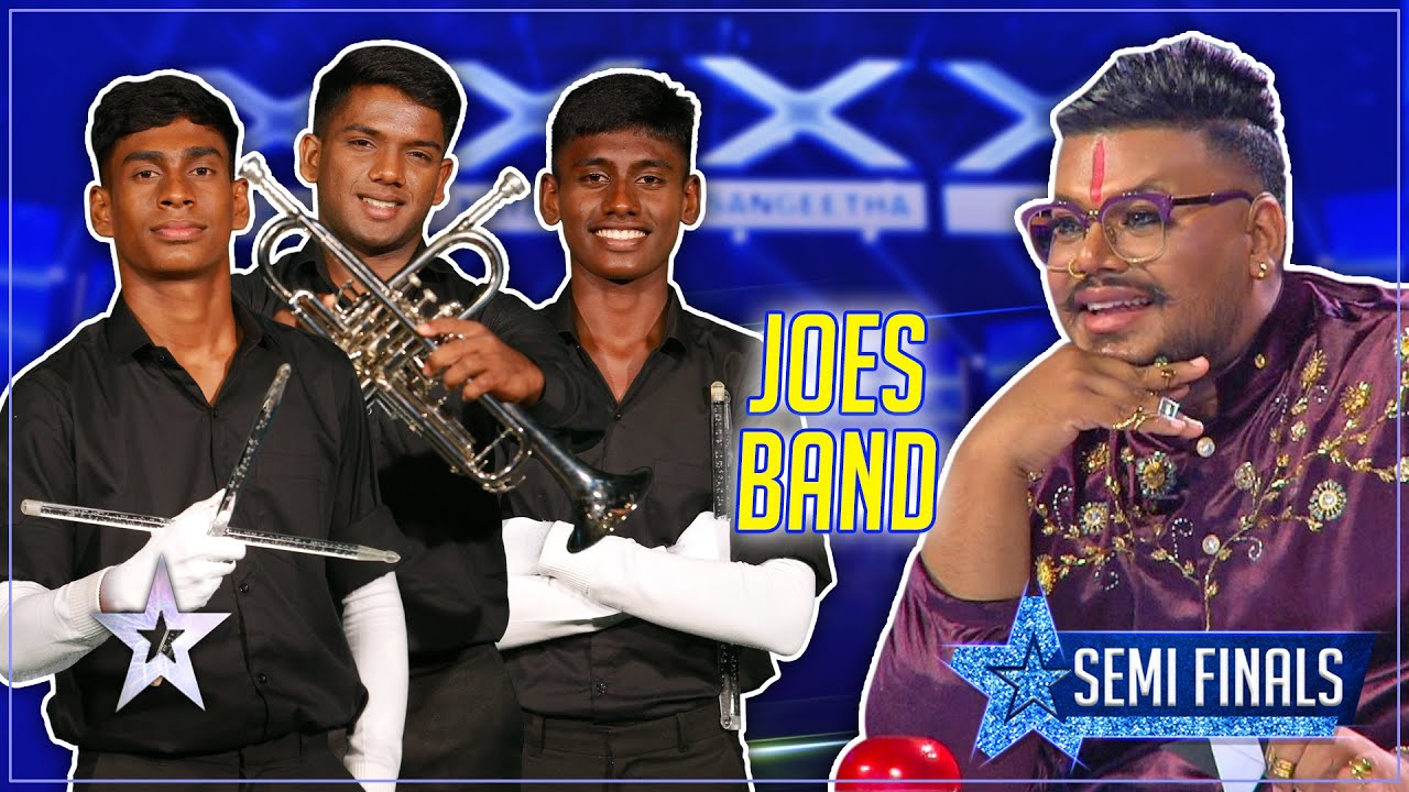 බෑන්ඩ් කලාව අලුත් කරපු වැඩ්ඩෝ සෙට් එක 😎😇 | Joes Band | Sri Lanka's Got Talent | Sirasa TV