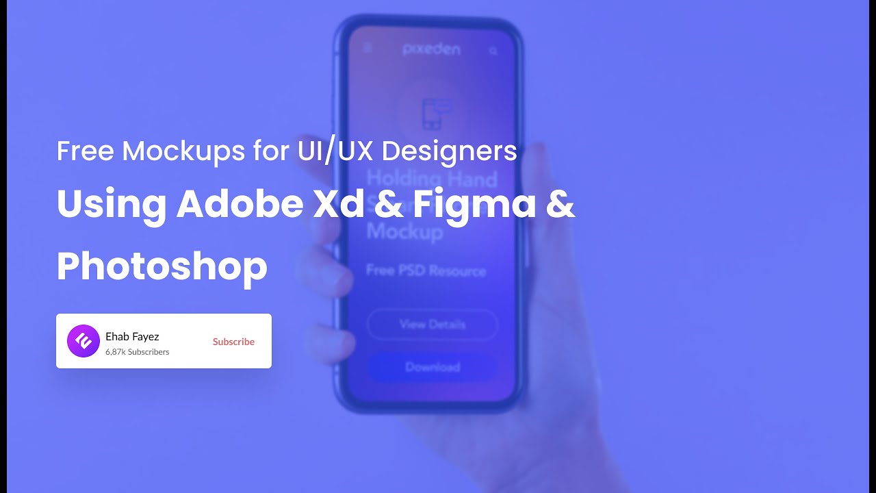 Free Mockups for UI/UX Designers Using Adobe Xd & Figma & Photoshop ...
