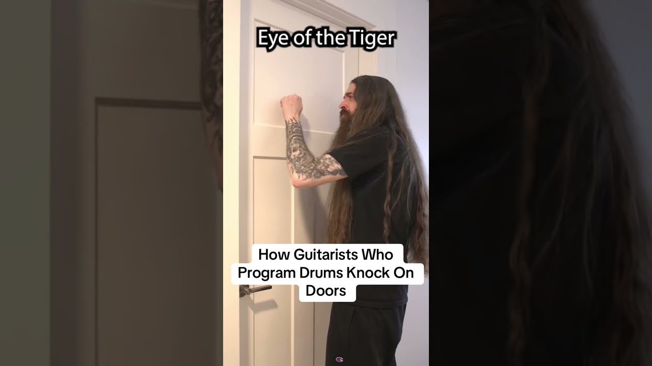 How Guitarists Who Program Drums Knock On Doors 😂