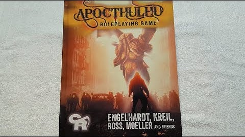 Apocthulhu Roleplaying Game Unboxing