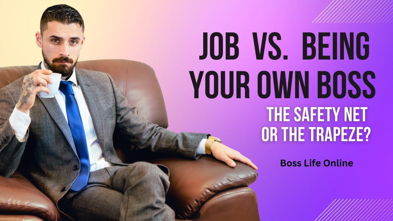 Работа по найму против работы на себя | Жизнь босса в интернете
