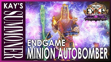 Endgame Minion Autobomber - Popcorn SRS + Infernal Animate Guardian - T17 viable - PoE 3.27