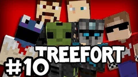 Minecraft: Tree Fortress w/ Creatures - Part 10: Better Late Than Never