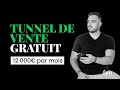 Ce tunnel de vente gratuit sio me permet de faire 12000 par mois