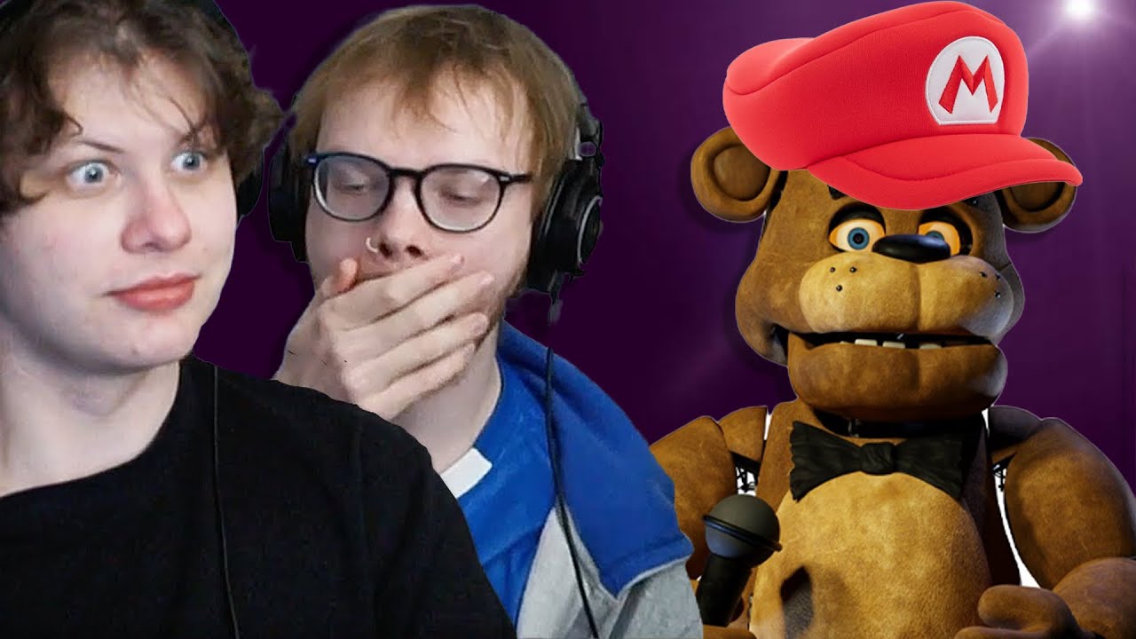 aksually and prezoh watch the mario & fnaf movies