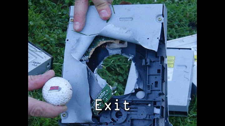 Supersonic Golf Ball vs. Appliances