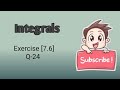 Class 12 Ex 7.6 Q24 Math | Chapter7 Class12 Math | Integration | Ex 7.6 Q24 Class 12 Math