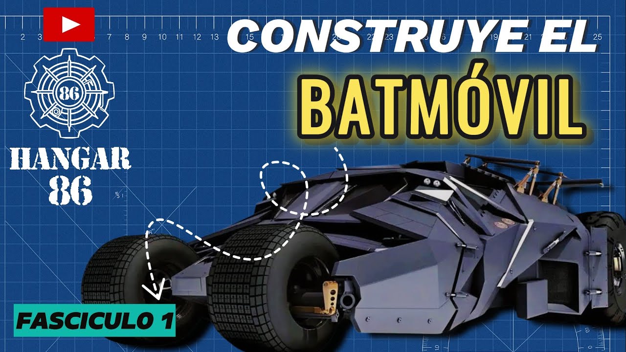 👉 “Construye el BATMÓVIL TUMBLER de Salvat | Fascículo 1 paso a paso 🚗💥”