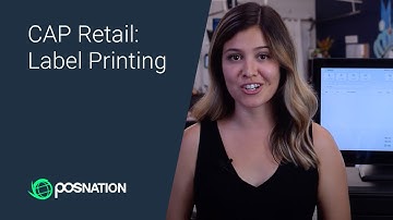 CAP Retail Software: Label Printing