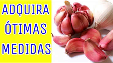 Como fazer simpatia do alho para emagrecer?