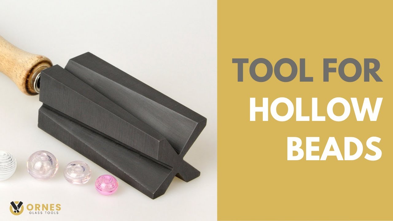 Rail for hollow beads - how to make | #lampwork tool | Tutorial