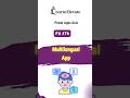 How to display text in English, Spanish and Hindi in power apps