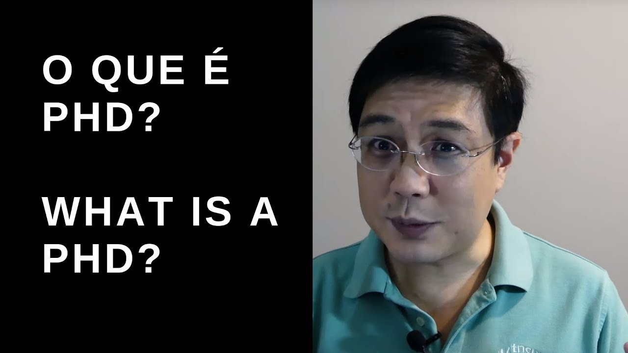 O que é PhD? YouTube O que é PhD? YouTube