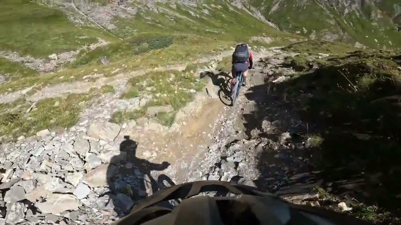 Classic Transalp 2022: Tag 3 - Fimberpass Downhill