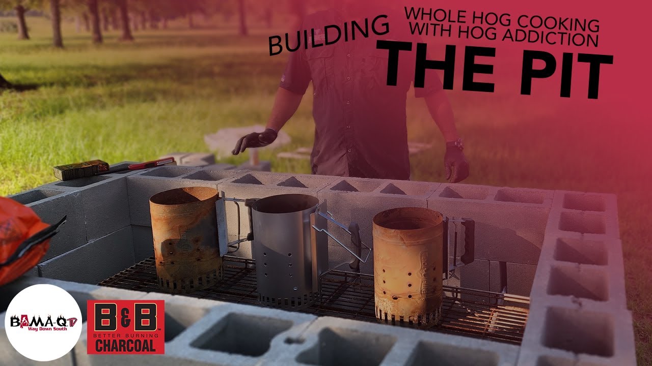 Whole Hog Cooking - Creating the Pit - YouTube