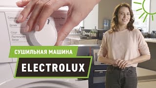 Сушимся правильно с сушильной машиной Electrolux Сушимся правильно с сушильной машиной Electrolux