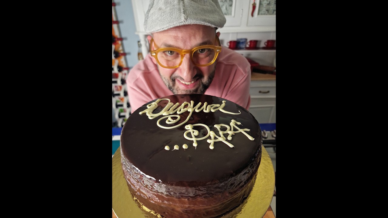 Torta glassata al Caffè, per la festa del Papà 💝 I Fornelli di Max