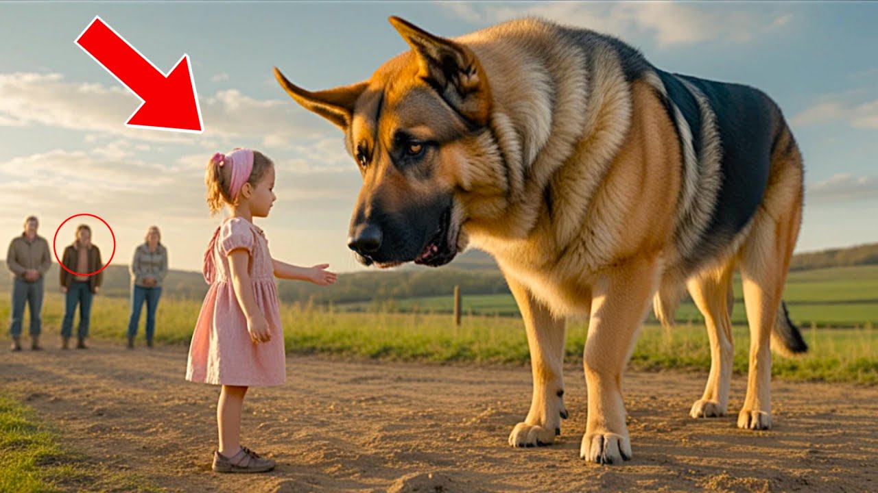 Family Adopts Strange German Shepherd — Vet Sees It and Immediately Calls the Police!
