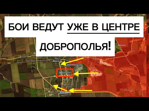 Breakthrough into the center of Dobropolye! Fighting for the administration building! Military re...