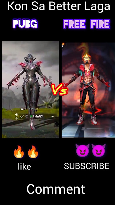 pubg vs free fire emot 😈 #freefire #shorts #shortsfeed #edit #pubg #pubgvsfreefire #trending #ff