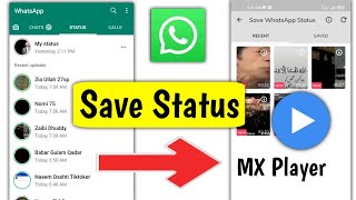 Mx Player Main WhatsApp Status Kaise Save Kare | Whatsapp Status Download Kaise Kare Video 🔥 screenshot 2