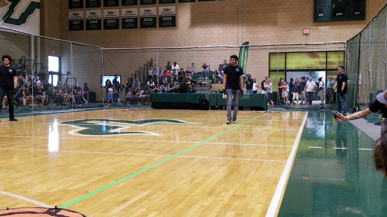 2019 USF Brain Drone Race footage