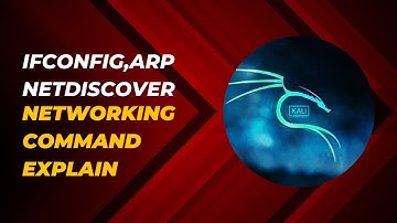 Networking Commands Explained: ifconfig, ARP, and netdiscover