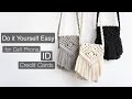 DIY Macrame Sling Bag for Smartphone #2 Macrame Phone Shoulder Bag