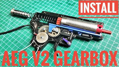 Airsoft AEG Ver.2 GEARBOX COMPLETE GUIDE: Assembly (M4/HK416/M16/MP5/G3)