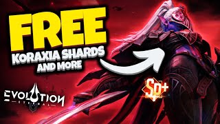 FREE Koraxia Shards & Astral Cards in Eternal Evolution