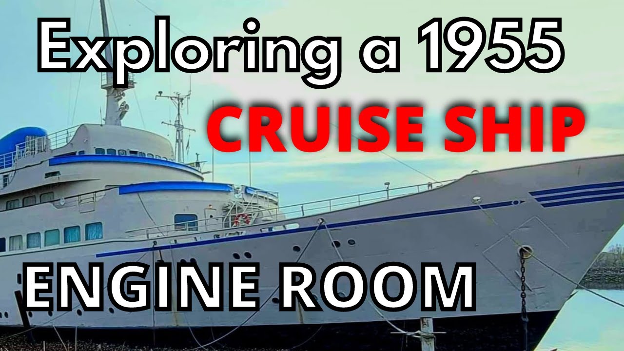 Full Engine Room Tour Of Vintage Cruise Ship Aurora Wappen Von Hamburg Youtube