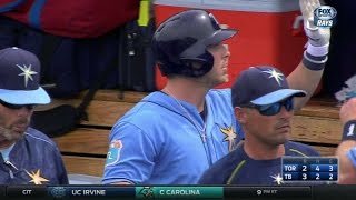 TOR@TB: Rays take the lead on Dickerson's sac fly