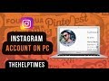 How to Sign Up / Sign in to Instagram From PC Or Laptop (2019) - Instagram Guide