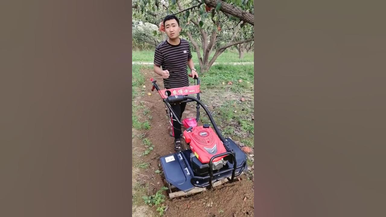 ZYK 4stroke 9horsepower field petrol tiller farm gas cultivator for