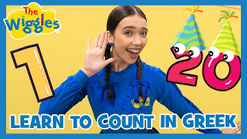 Counting 1 to 20 in Greek 🇬🇷🎶 Learn Greek with Lucia from The Wiggles | Fun Kids Language Song